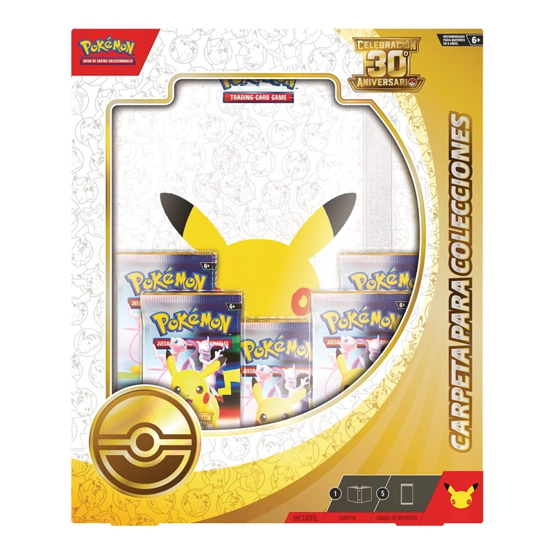 JUEGO DE ESTRATEGIA POKÉMON 30TH CELEBRATION BINDER ESPAÑOL - 2