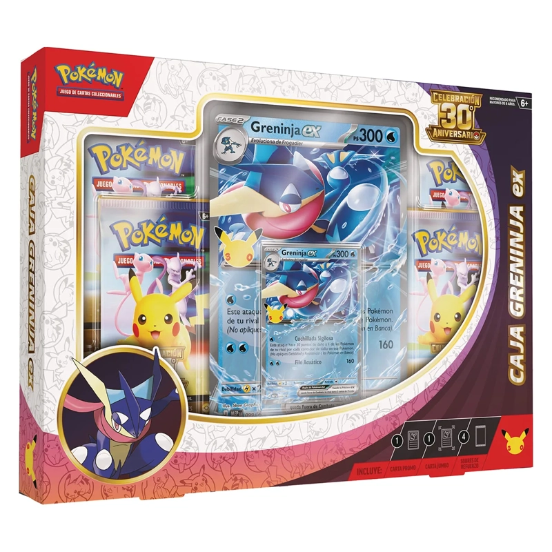 JUEGO DE ESTRATEGIA POKÉMON 30TH CELEBRATION EX BOX ESPAÑOL - 2
