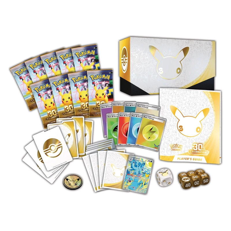 JUEGO DE ESTRATEGIA POKÉMON 30TH ELITE TRAINER BOX INGLÉS - 5