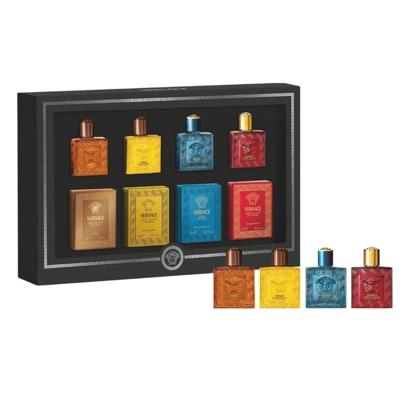 SET MINIATURAS HOMBRE VERSACE EDP 4X5ML