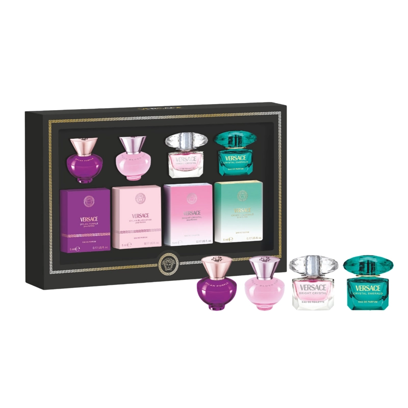 SET MINIATURAS MUJER VERSACE EDP 4X5ML - 1