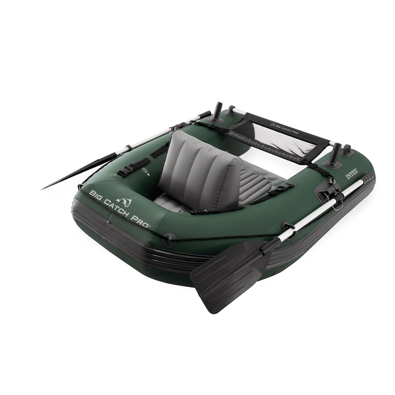 BOTE INFLABLE INTEX BIG CATCH PROTM FISHING TUB SET CAPACIDAD 140 KG + REMOS + INFLADOR - 2