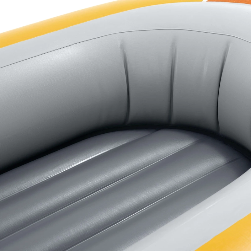 BOTE INFLABLE INTEX CHALLENGER 2 SET CAPACIDAD 200 KG + REMOS + INFLADOR - 6