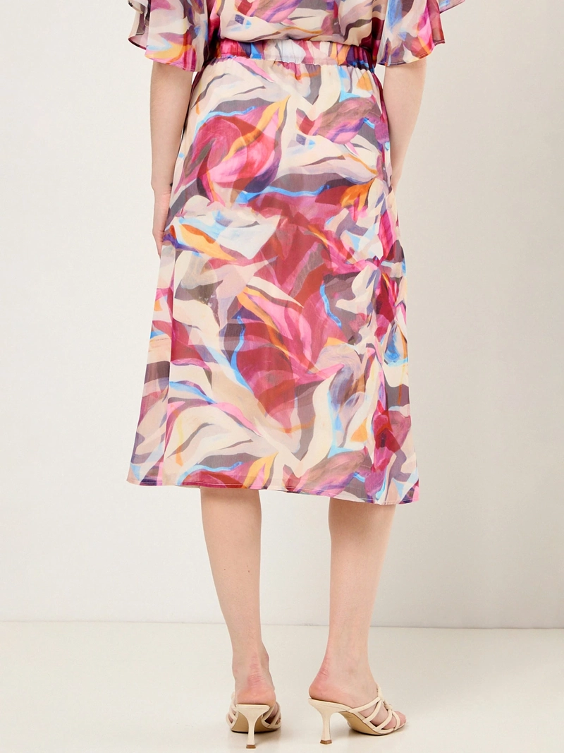 FALDA MUJER MA GRIFFE ESTAMPADA - 3