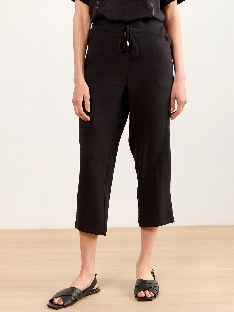PANTALÓN MUJER MA GRIFFE CAPRI RELAJADO - 2