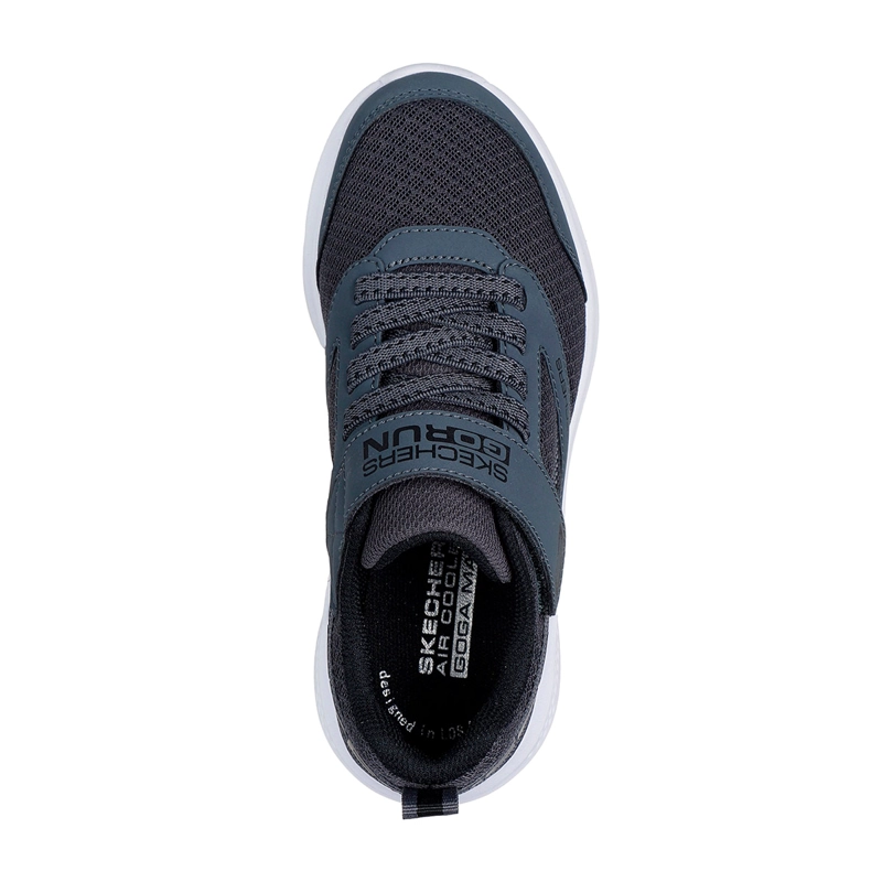 ZAPATILLAS NIÑO SKECHERS URBANAS GRIS GO RUN ELEVATE - 4