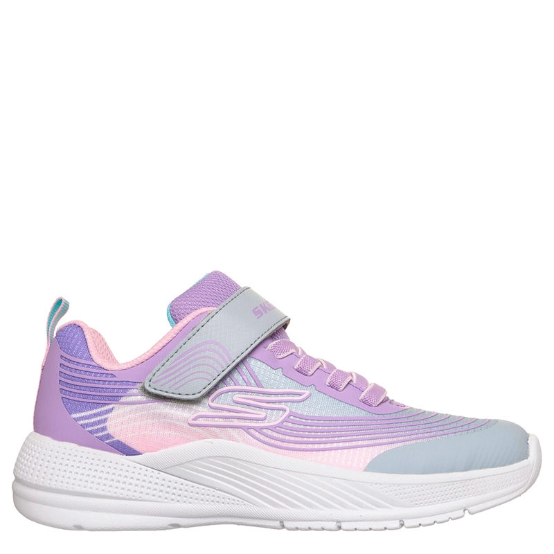 ZAPATILLAS NIÑA SKECHERS URBANAS GRIS MICROSPEC ADVANCE