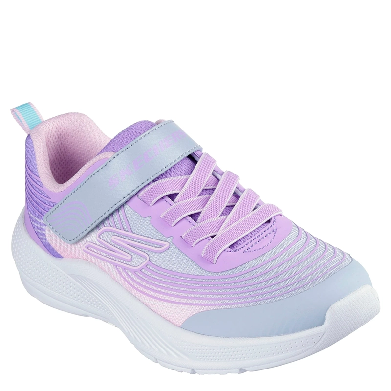 ZAPATILLAS NIÑA SKECHERS URBANAS GRIS MICROSPEC ADVANCE - 3