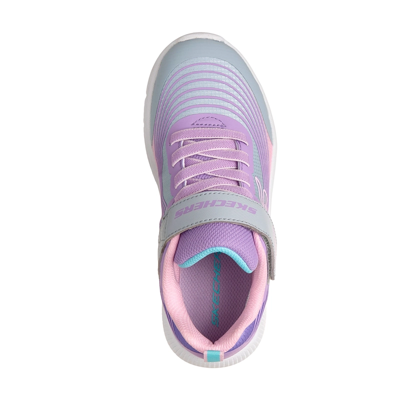 ZAPATILLAS NIÑA SKECHERS URBANAS GRIS MICROSPEC ADVANCE - 5