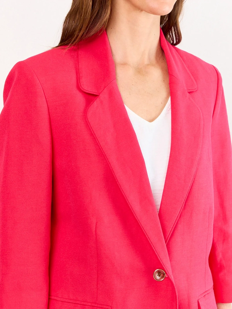 BLAZER MUJER MA GRIFFE LINO MANGA 3/4 - 3