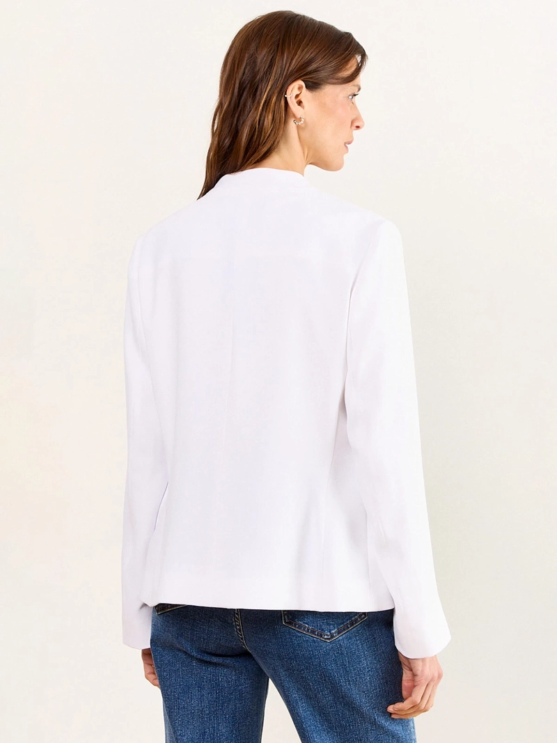BLAZER MUJER MA GRIFFE SIN SOLAPA MANGA LARGA CLÁSICO - 2