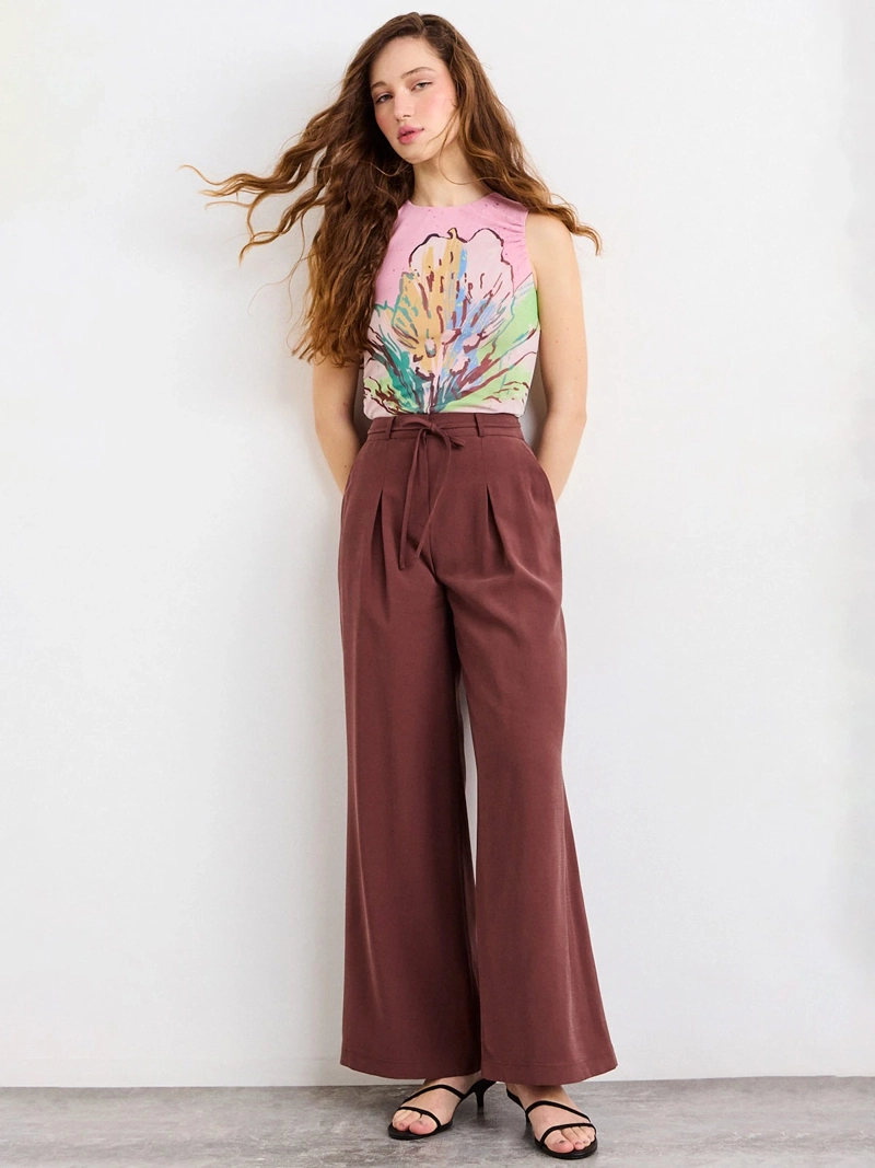 PANTALÓN MUJER IO LISO