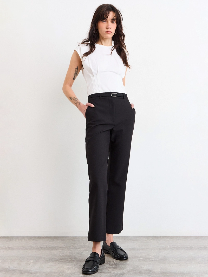 PANTALÓN MUJER IO LISO