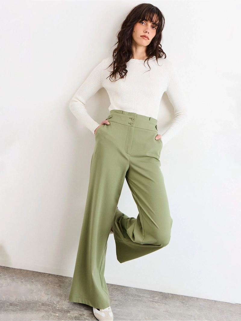 PANTALÓN MUJER IO LISO