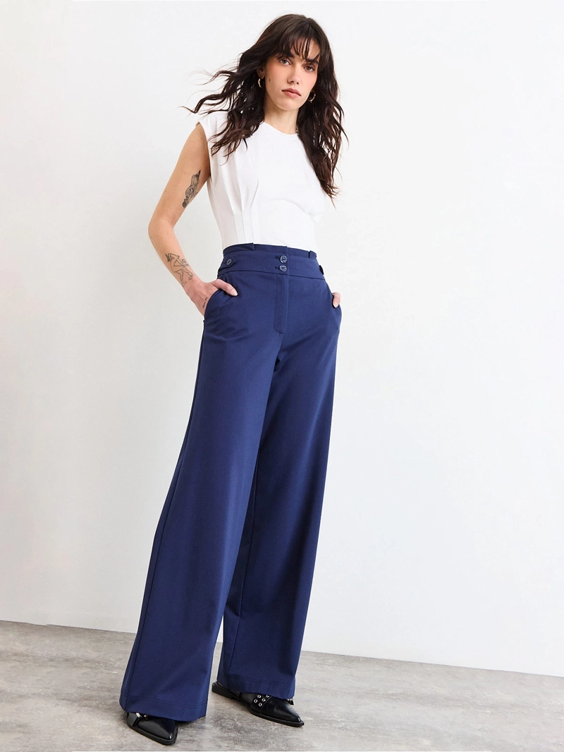 PANTALÓN MUJER IO LISO