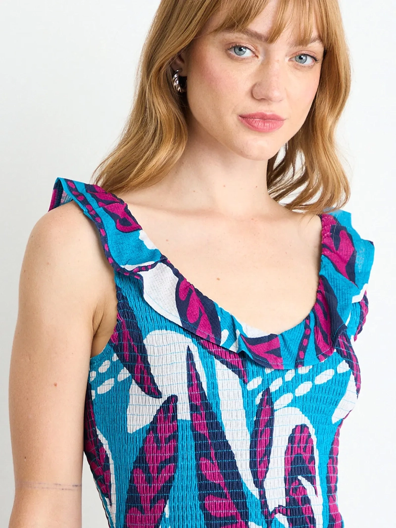 VESTIDO MUJER IO LARGO PRINT - 4