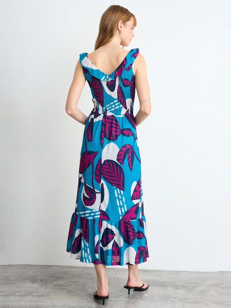 VESTIDO MUJER IO LARGO PRINT - 2