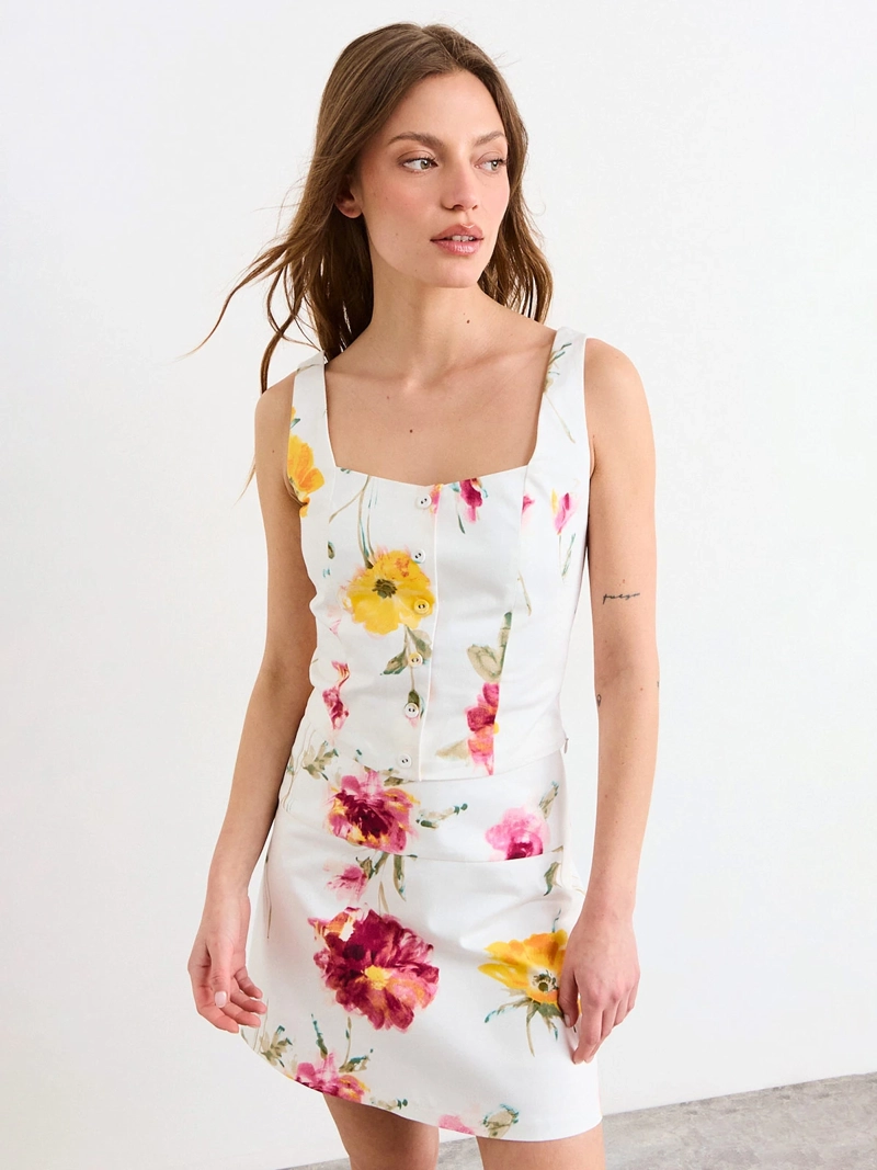 BLUSA MUJER IO ALGODÓN PRINT - 2