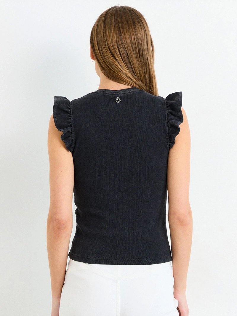 POLERA MUJER IO ALGODÓN LISA - 2
