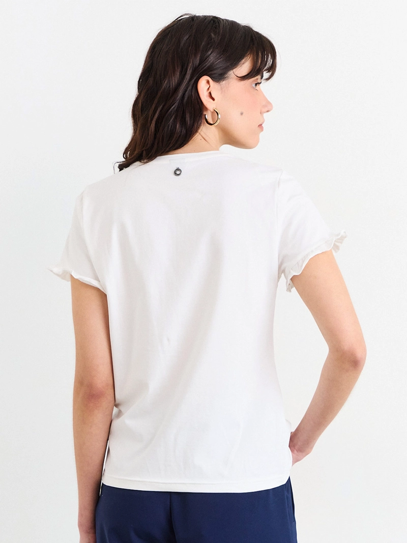 POLERA MUJER IO ALGODÓN ESTAMPADA - 2