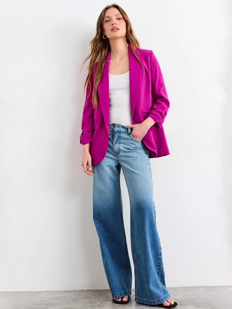 BLAZER MUJER IO LISO - 4
