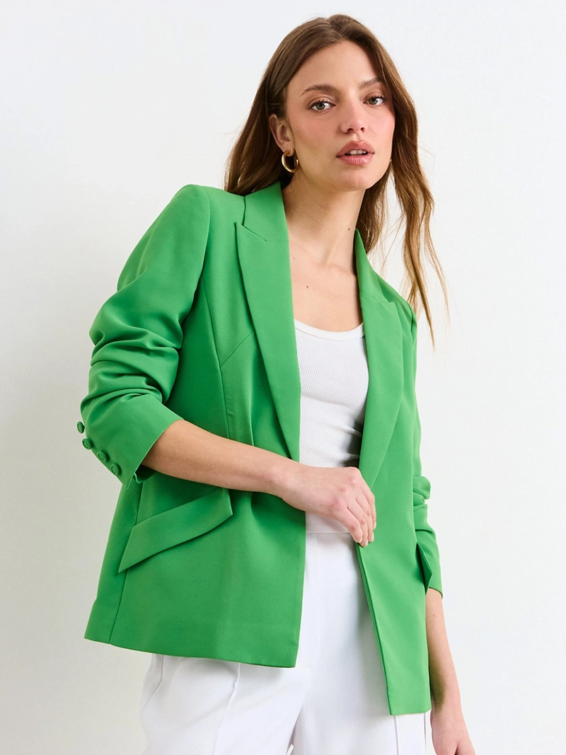 BLAZER MUJER IO LISO - 1