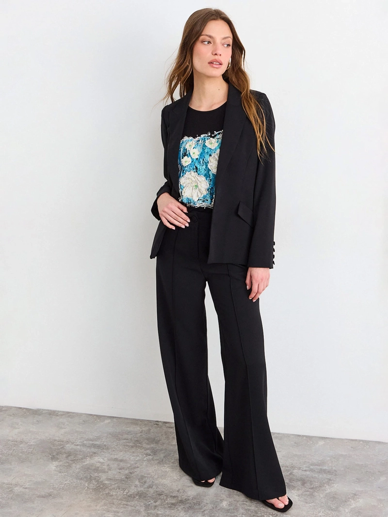 BLAZER MUJER IO LISO - 4