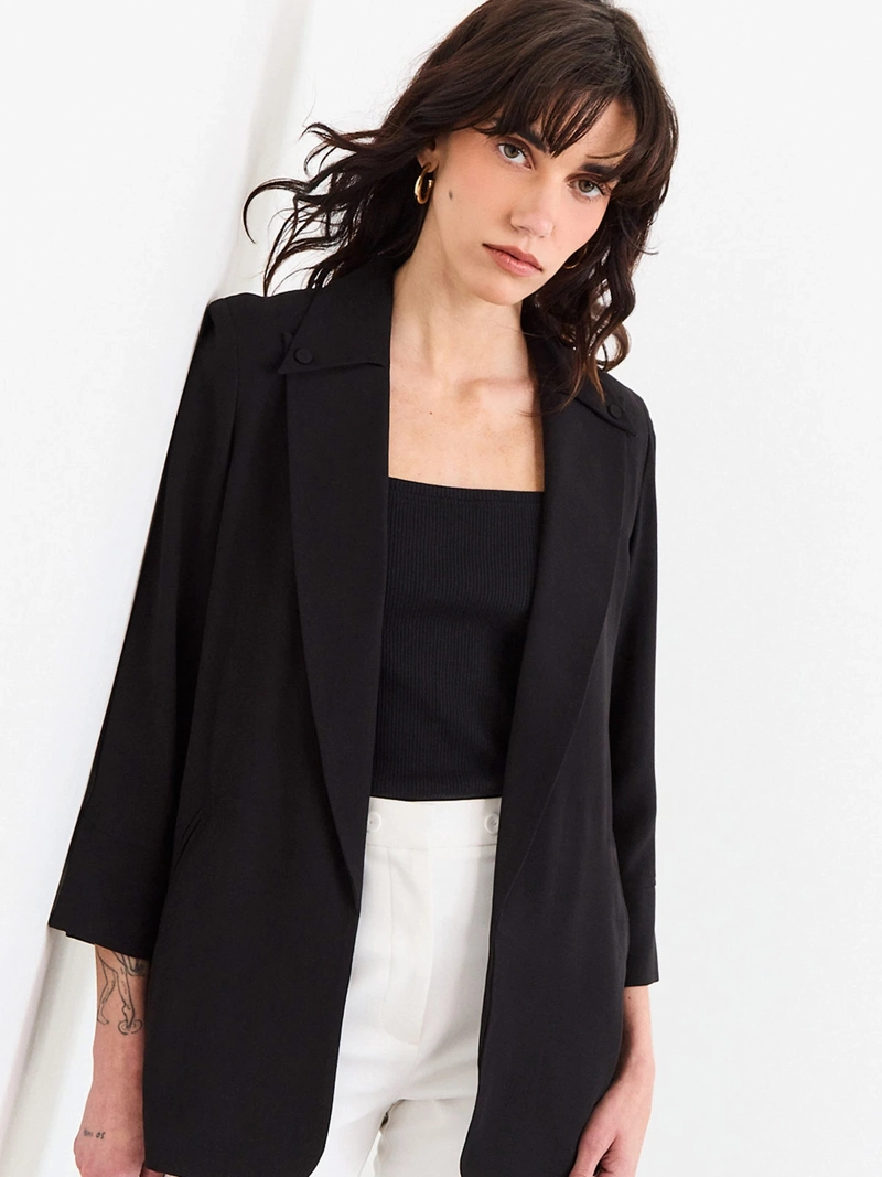 BLAZER MUJER IO LISO - 1