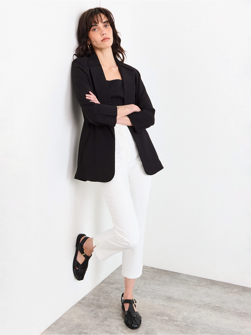 BLAZER MUJER IO LISO - 4
