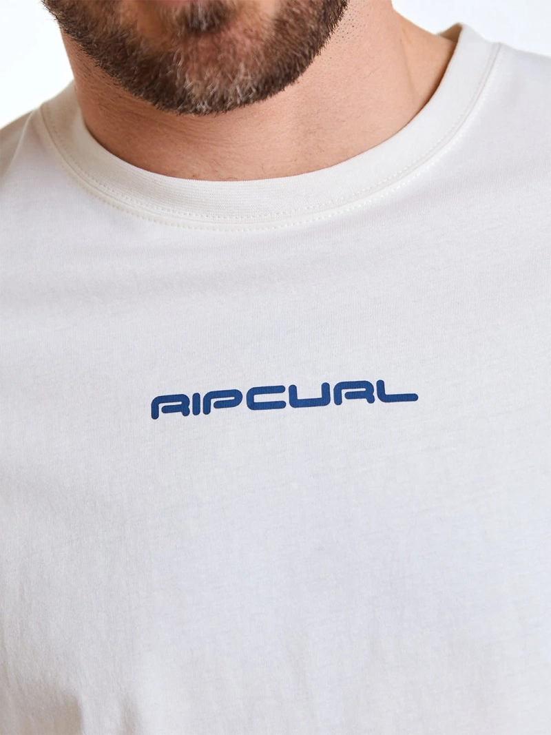 POLERA HOMBRE RIP CURL ALGODÓN MANGA CORTA - 5