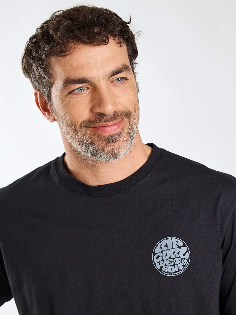 POLERA HOMBRE RIP CURL ALGODÓN MANGA CORTA - 4