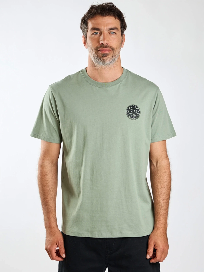 POLERA HOMBRE RIP CURL ALGODÓN MANGA CORTA