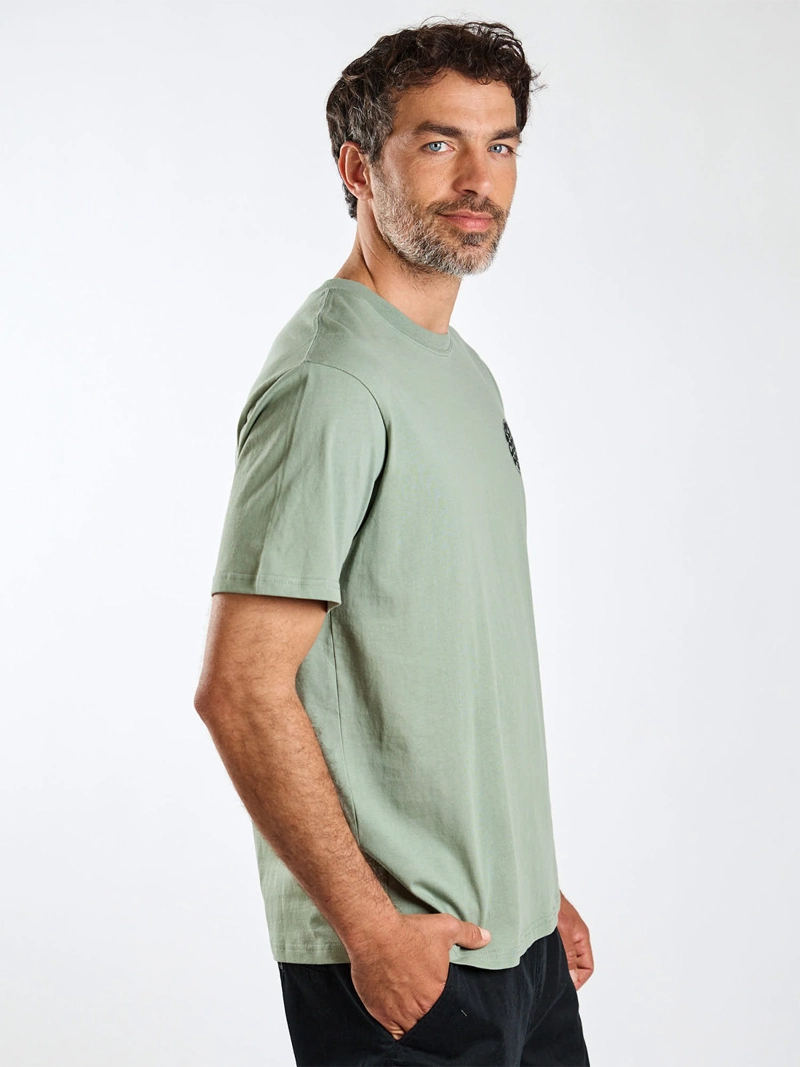 POLERA HOMBRE RIP CURL ALGODÓN MANGA CORTA - 3