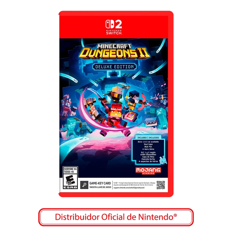 JUEGO NINTENDO SWITCH 2 MINECRAFT DUNGEONS II DELUXE EDITION - 1