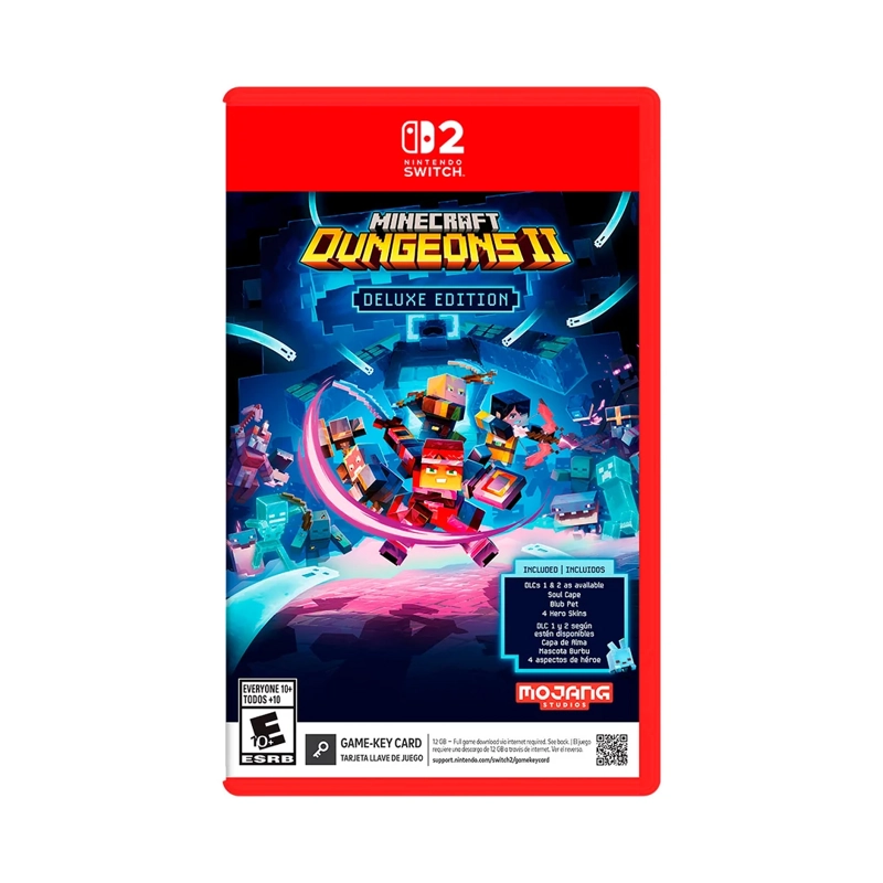JUEGO NINTENDO SWITCH 2 MINECRAFT DUNGEONS II DELUXE EDITION - 2