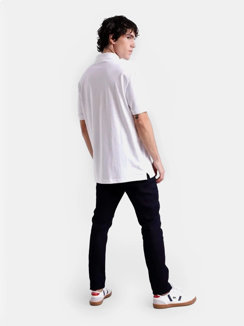 POLERA HOMBRE LACOSTE ALGODÓN CUELLO PIQUE - 3