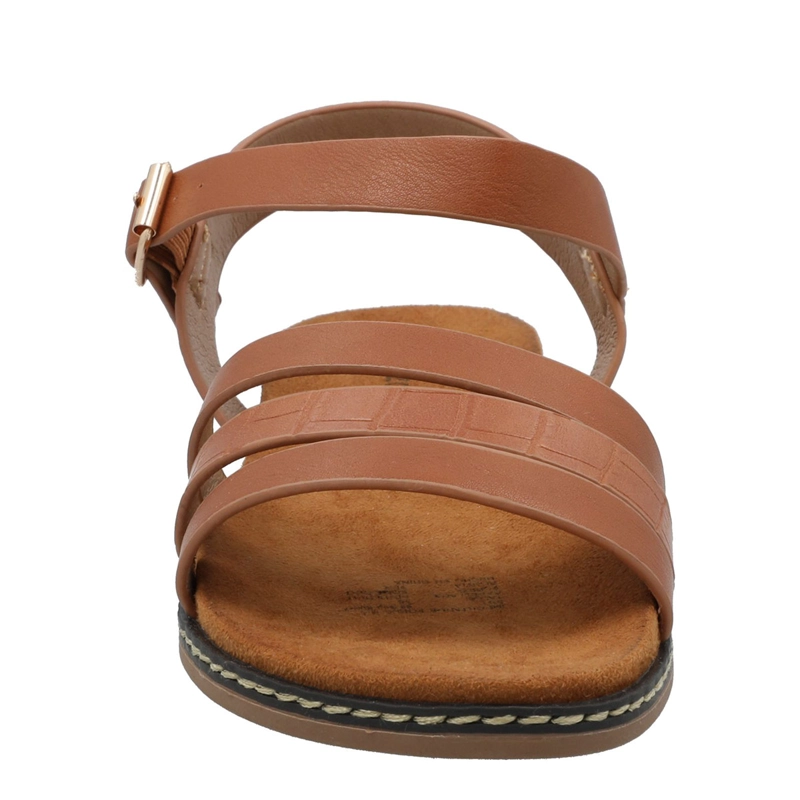 SANDALIAS MUJER AZALEIA COGNAC BRUNA - 4