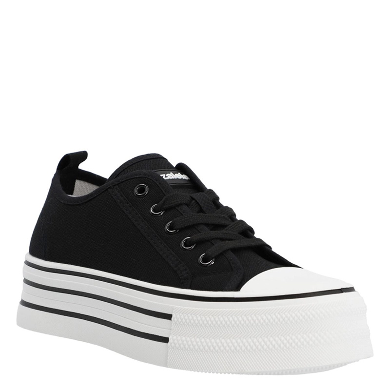 ZAPATILLAS MUJER AZALEIA URBANAS NEGRO TULIPAN - 2