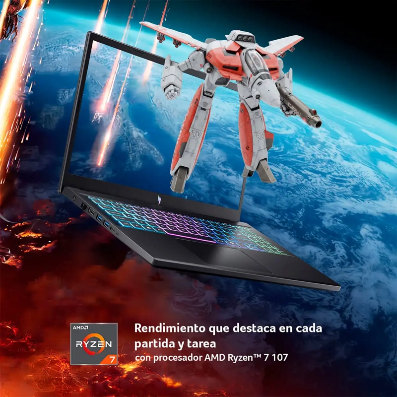 NOTEBOOK ACER NITRO V ANV15-A31-R88H-2 AMD RYZEN 7 16GB RAM 512GB SSD NVIDIA RTX 5050 15.6” - 5