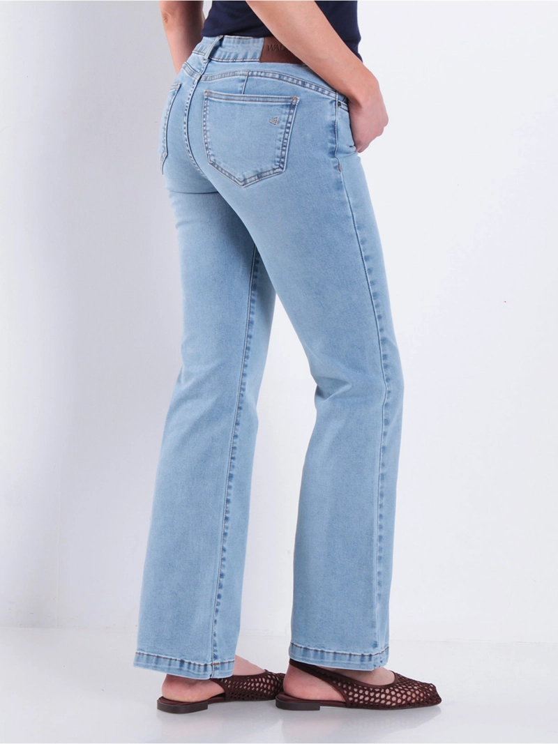 JEANS MUJER WADOS ALGODÓN RECTO TIRO BAJO - 4