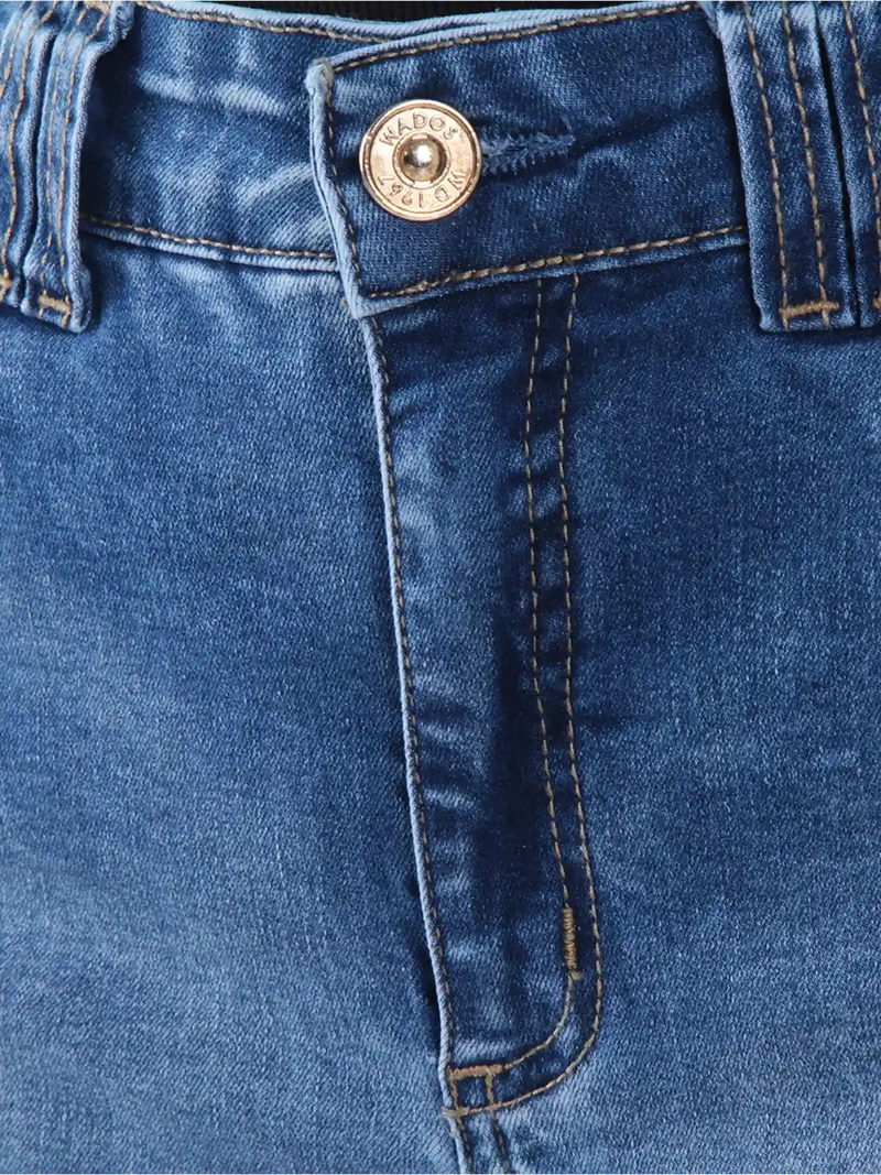 JEANS MUJER WADOS ALGODÓN WIDE LEG TIRO ALTO - 5
