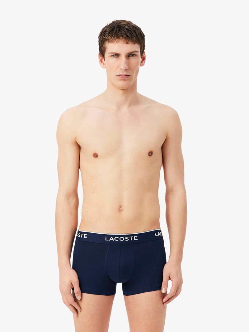 PACK X3 BOXER HOMBRE LACOSTE ALGODÓN - 2