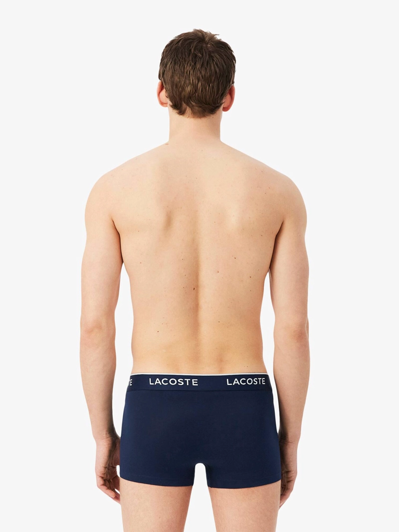 PACK X3 BOXER HOMBRE LACOSTE ALGODÓN - 3