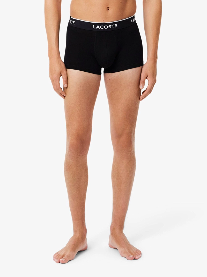 PACK X3 BOXER HOMBRE LACOSTE ALGODÓN - 4