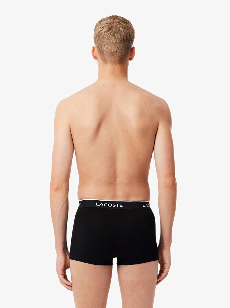 PACK X3 BOXER HOMBRE LACOSTE ALGODÓN - 3