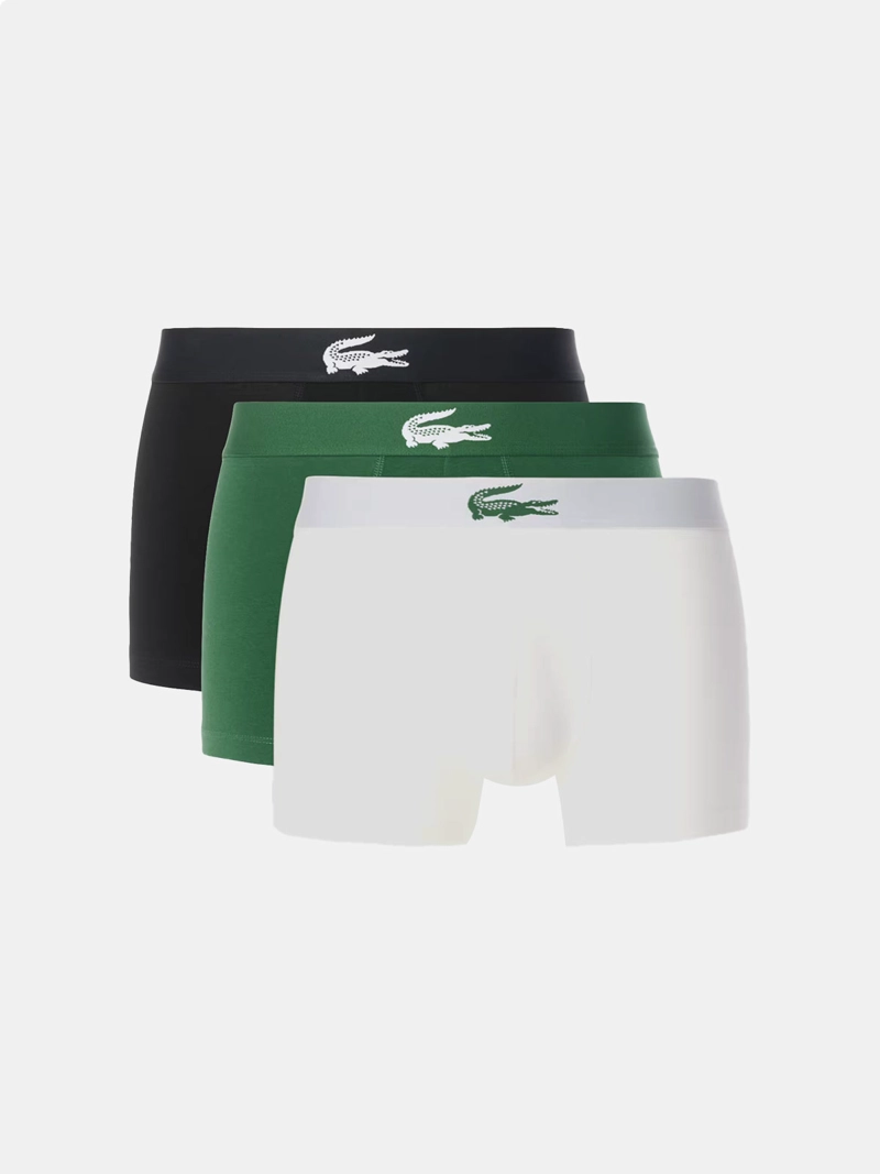 PACK X3 BOXER HOMBRE LACOSTE ALGODÓN - 1