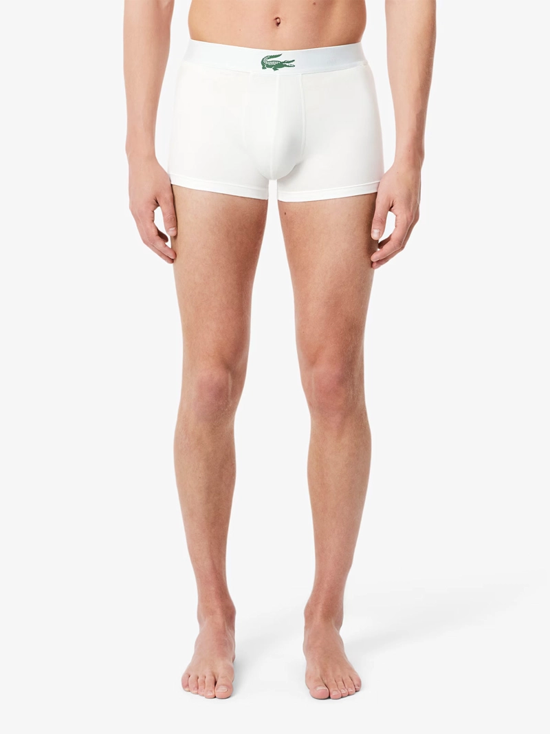 PACK X3 BOXER HOMBRE LACOSTE ALGODÓN - 4