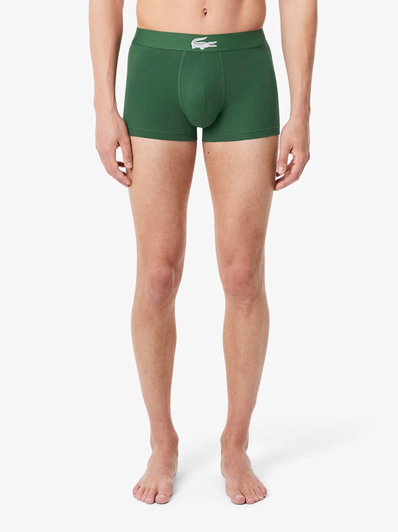 PACK X3 BOXER HOMBRE LACOSTE ALGODÓN - 6