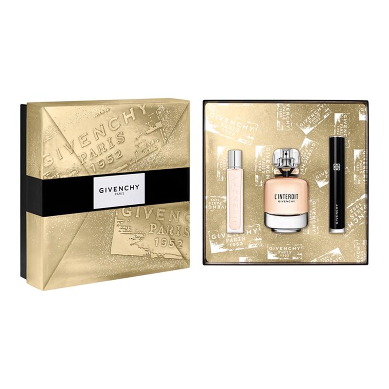 SET PERFUME MUJER GIVENCHY LINTERDIT EDP 80ML+MÁSCARA+12,5ML