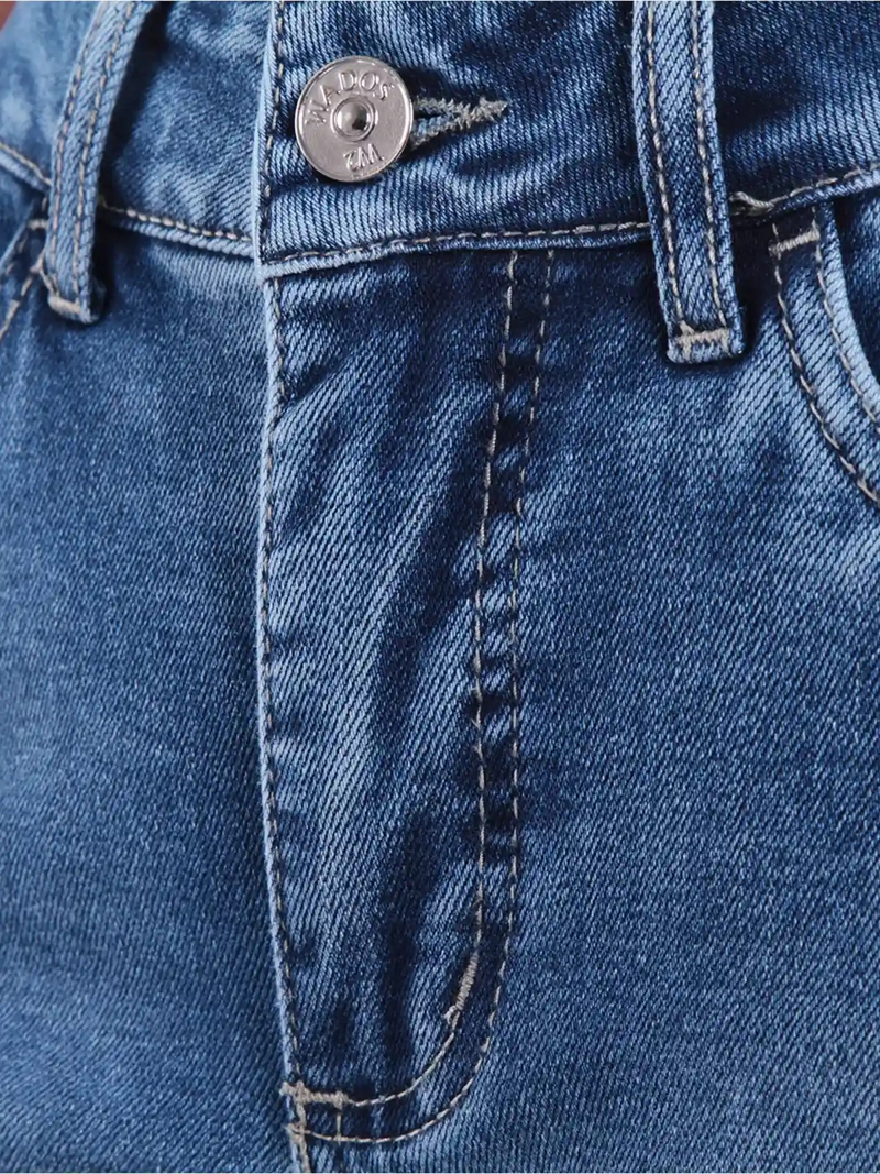 JEANS MUJER WADOS ALGODÓN WIDE LEG TIRO ALTO - 6